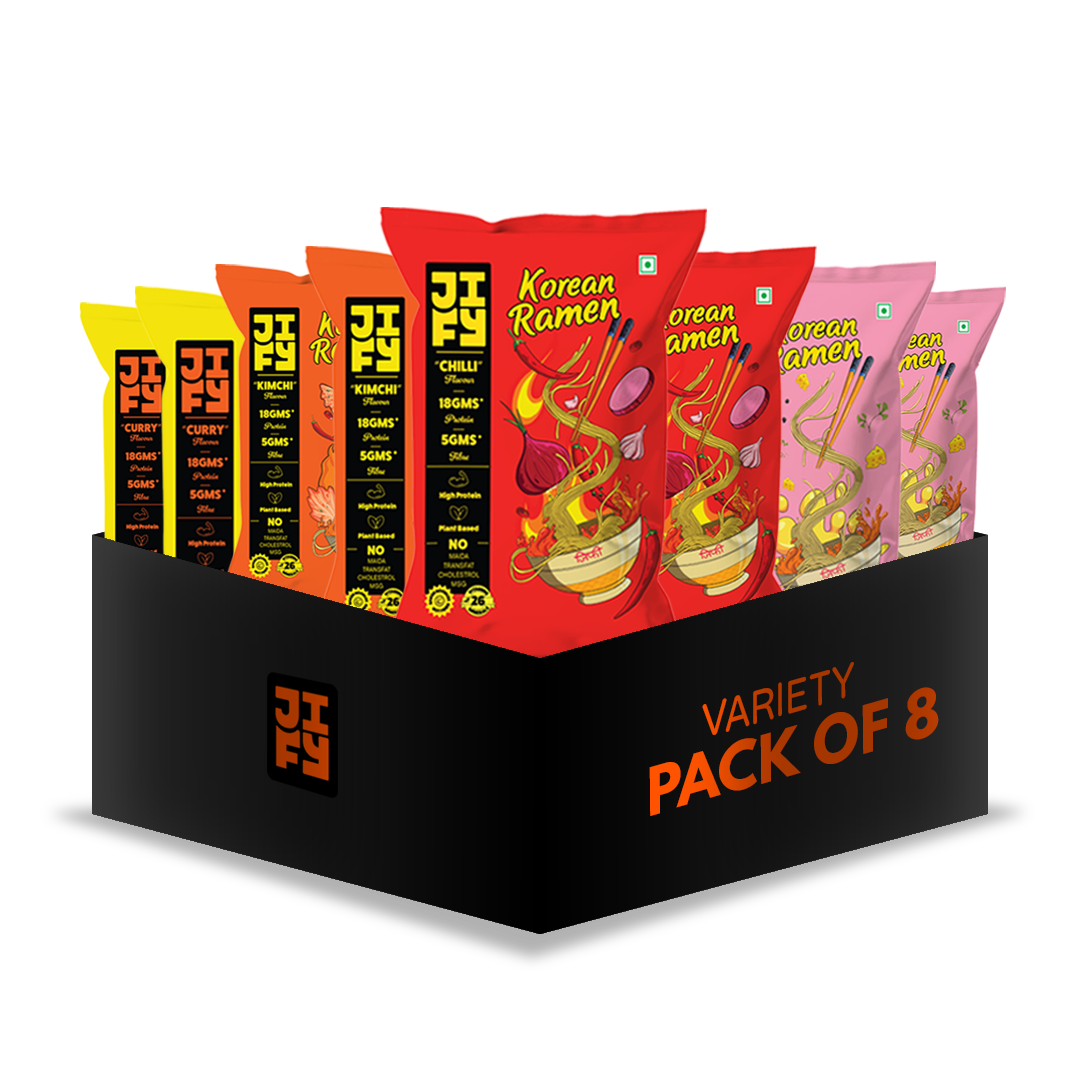 Variety Pack of 8 Jify Food