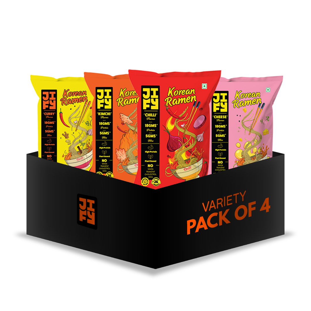 Variety Pack of 4 Jify Food