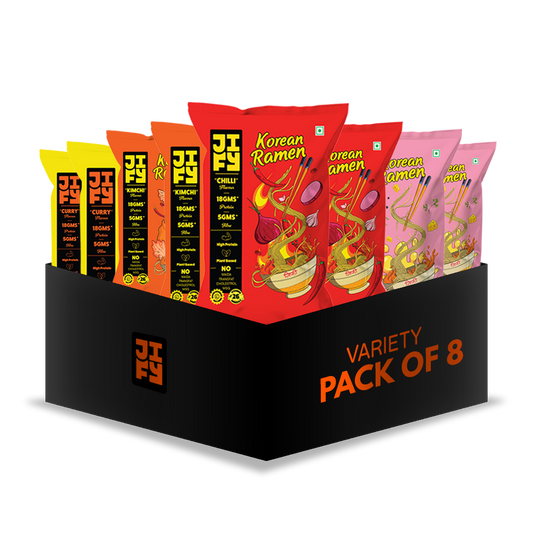 Variety Pack of 8 Jify Food