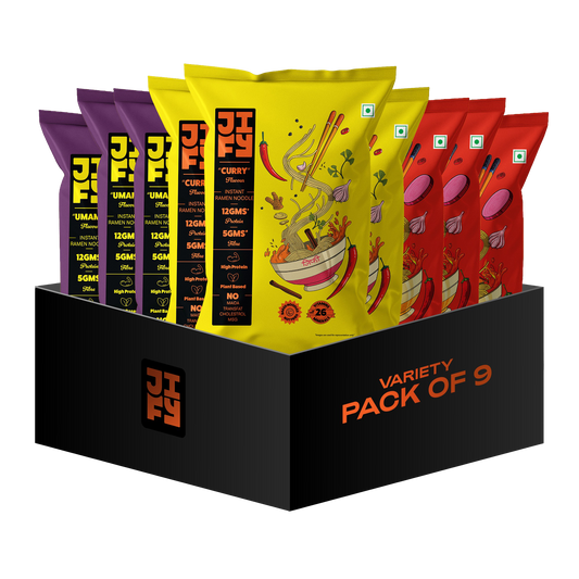 Jify Food Ramen Variety Pack Of 9